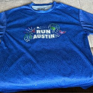 Run Austin Marathon Half Marathon Technical Shirt